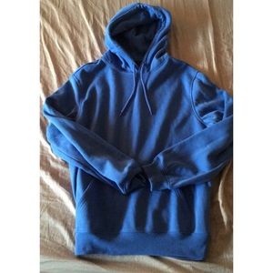 Cozy, Blue Hoodie. Size: L